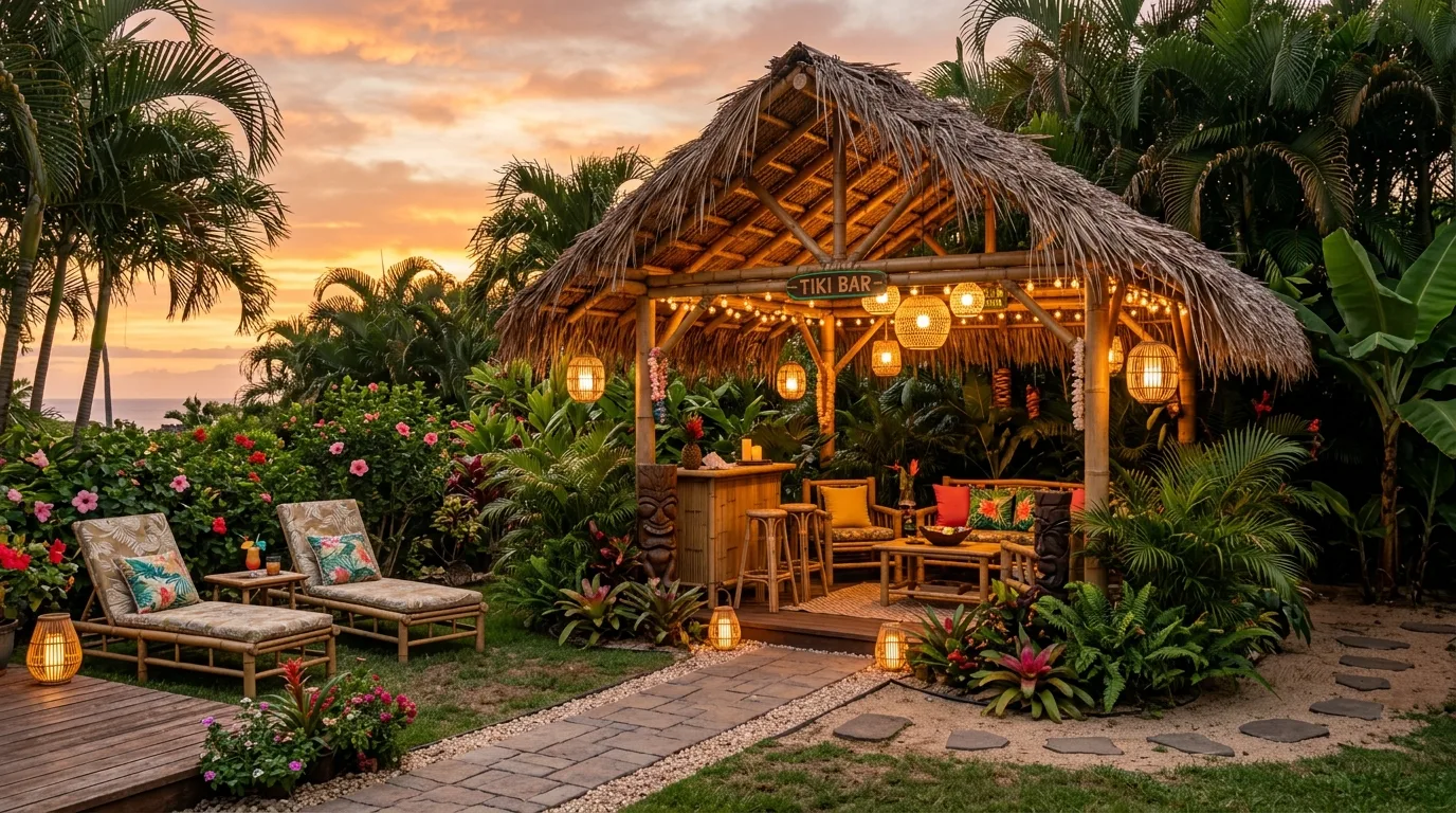 Courtyard Tropical Mood